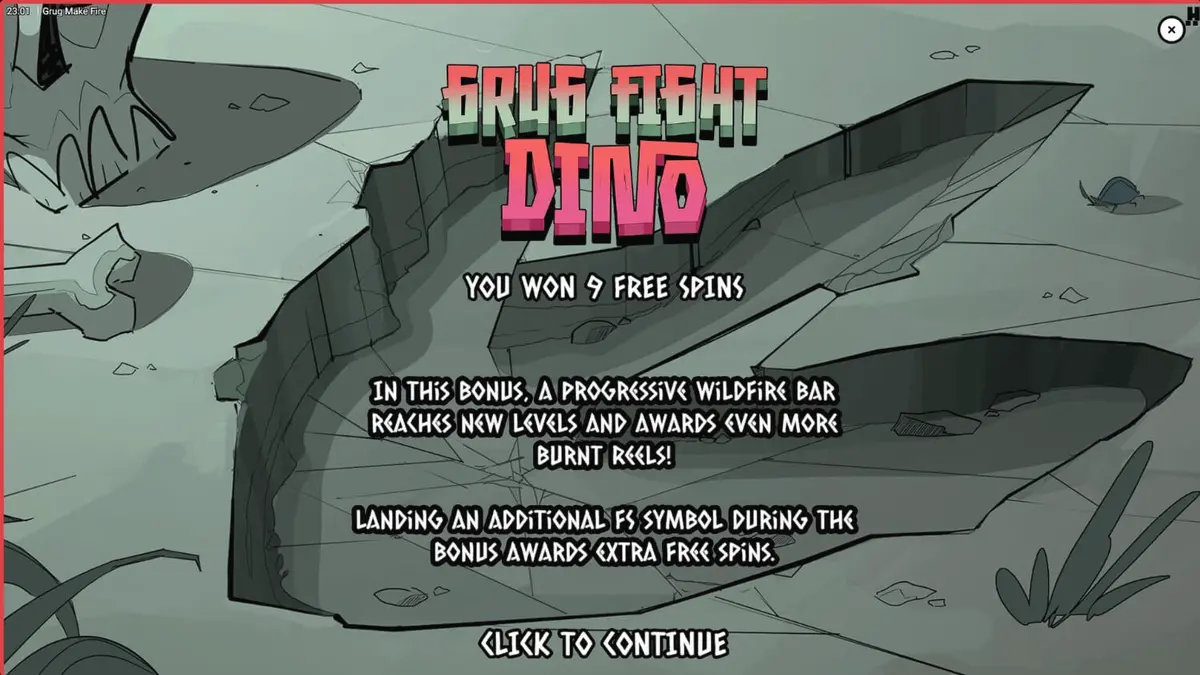 Grug Make Fire slot dengan elemen api dan karakter manusia gua yang ikonik